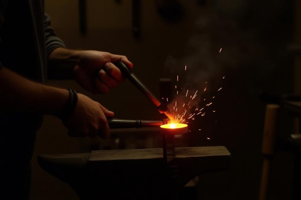 오래된 도구의 복원 및 맞춤형 대장장이 도구 제작 과정